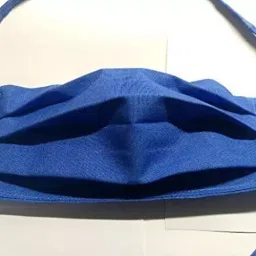 Agarwals Surgical Cotton Face Mask Sky Blue, AS - NTM - 261 image 4