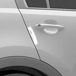 Auto Pearl Plastic Car Door Guard White Universal for Car Universal for Car-image-88