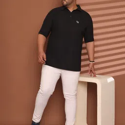 Enchanted Drapes Plus Size Polo Collar Short Sleeves T-shirt image 5