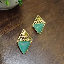 Jeweltos Contemporary Studs Earrings-picture-21
