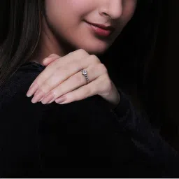 Giva 925 Sterling Silver Charm Adjustable Ring For Women And Girls-picture-13