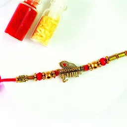 COLOR SPLASH Thread Rakhi image 5