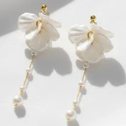 SZN Floral Drop Earrings image 3