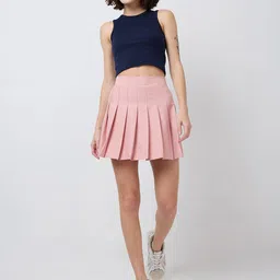 SZN Navy Blue Crop Top image 5