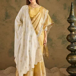 SAHASIKA Floral Woven Design Pashmina Shawl-picture-35