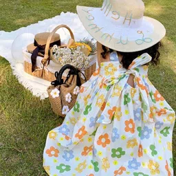 LULU & SKY Floral Print Maxi Dress image 5