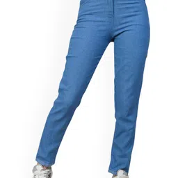 Ira Collections Women Cotton Comfort Slim Fit Mid-Rise Stretchable Jeans image 1