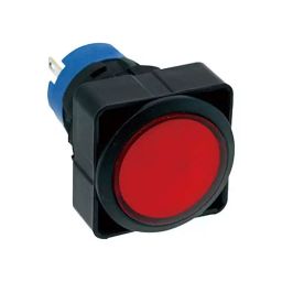 IDEC LW Series Flash Silhoutte Switch Pilot Light Round Shape and 25 mm Mounting Hole, LW6P-24MR-picture-25