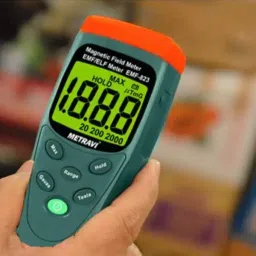 Metravi Magnetic Field EMF ELF Meter Green, EMF-823 image 4