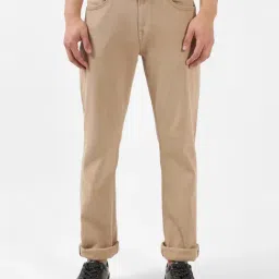 Lee Travis Khaki Slim Fit Lightly Washed Jeans-image-31