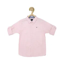 Allen Solly Junior Pink Printed Full Sleeves Shirt-picture-18