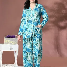 Mintmarie Women Printed Night suit-image-58