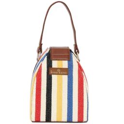 NR by Nidhi Rathi Multicolor Textured Clutch-picture-28