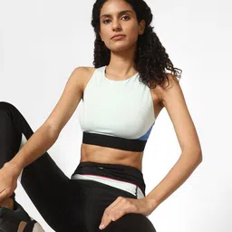 ONLY Onpnora Colourblocked Seamless Sports Bra-picture-42
