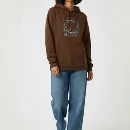 The Roadster Lifestyle Co Printed Long Sleeve Hooded Sweatshirt image 3