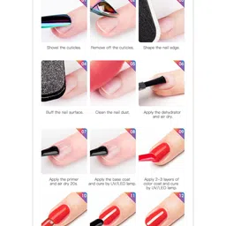 ROSALIND Long Lasting UV LED Soak-Off Gel Nail Polish - Shade B085 image 5