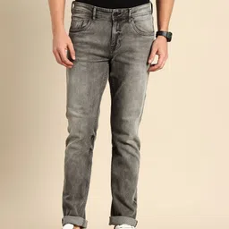 Being Human Men Slim Fit Heavy Fade Stretchable Jeans-picture-17