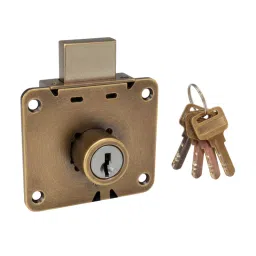 Quba Cupboard Lock Dimple Key 35 mm AB Finish, Q 203C-picture-20