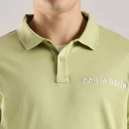 Calvin Klein Jeans Polo Collar Cotton T-shirt image 4