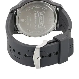 Sonata Volt Men Charcoal Analogue watch 77085PP01 image 3