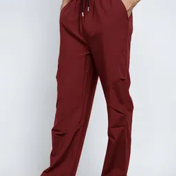 SHOWOFF Men Red Loose Fit Nylon Parachute image 3