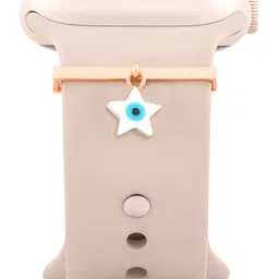 MINUTIAE Rose Gold-Plated Crystal-Studded WatchCharm image 3