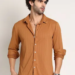 Campus Sutra Men Comfort Opaque Casual Shirt-picture-39