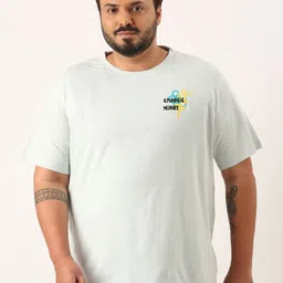 MARCA Bold Men Plus Size Graphic Printed Round Neck Cotton T-shirt-picture-13