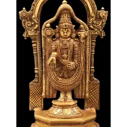 Exotic India Gold-Toned Religious Idol Showpiece-image-61