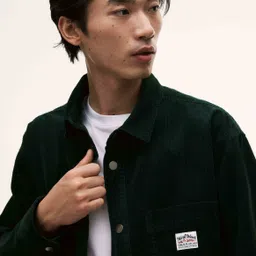 H&M Oversized Cotton Corduroy Shirt image 2