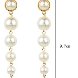 JMBW INTERNATIONAL Contemporary Hoop Earrings image 2