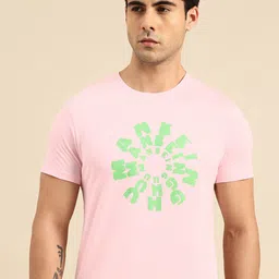 Being Human Brand Logo Printed Pure Cotton T-shirt-picture-39