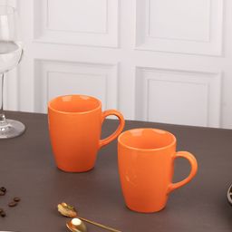 TYOOHAR Orange 2 Piece Ceramic Core Coffee Mugs-picture-42