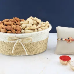 SFU E Com Dry Fruit Hamper For Rakshabandhan Gift | Dry Fruit And Rakhi For Brother | Dry Fruit Basket Hamper | 222 image 1