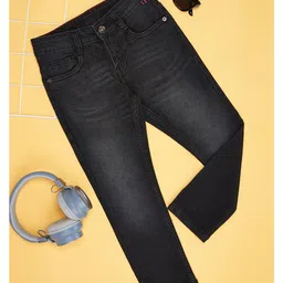 Pantaloons Junior Mild Washed Jeans - Grey-picture-23