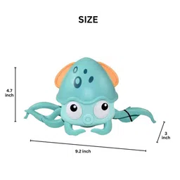 kidology Baby Musical Octopus Toy  - Blue image 3