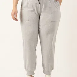 MARCA Bold Women Cotton Mid Rise Joggers Trousers-picture-27