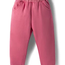 ToffyHouse Knitted Full Sleeves Winter Wear Suit with Animal Embroidery - Pink & Beige image 4