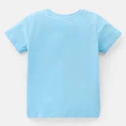 Babyoye Disney Cotton Knit Half Sleeves T-Shirt with Chip & Dale  Donald Duck Graphics Pack of 2  - Multicolour image 5