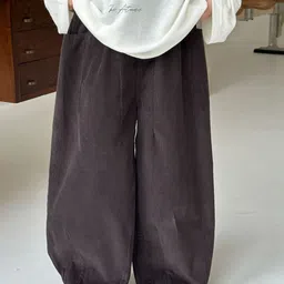 LULU & SKY Girls High-Rise Trousers-picture-12