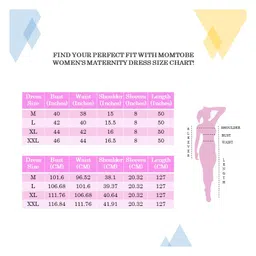 MomToBe Rayon Woven Half Puffed Sleeves Floral Printed Maternity Dress With Side Zipper Nursing Access - Multi Colour image 2