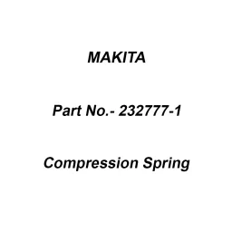 Makita Compression Spring Size 4 for DC40WA, Part No 232777-1-picture-25