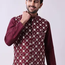 MAAHI FABS Embroidered Nehru Jackets-picture-15