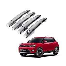 Auto Pearl Chrome Door Handle Latch Cover for XUV300 2019 (Set of 4) image 2