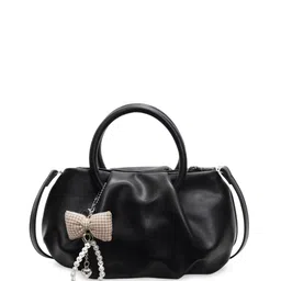 CORSICA Women Solid Structured Bow Detail Shoulder Bag-picture-30