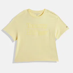 Tommy Hilfiger Girls Brand Logo T-shirt image 1
