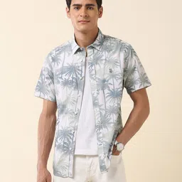 U.S. Polo Assn. Men Classic Tailored Fit Floral Printed Casual Shirt-picture-10