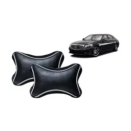 Auto Pearl Black Dots CV Car Neck Rest Pillow Compatible for Mercedes S500-picture-26