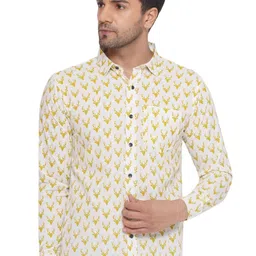 VEERA PARIDHAAN Men Opaque Printed Casual Shirt-image-92