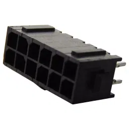 AMP - TE CONNECTIVITY HEADER, VERTICAL, DUAL ROW, 10 WAY, 3MM, 4-794630-0-picture-45